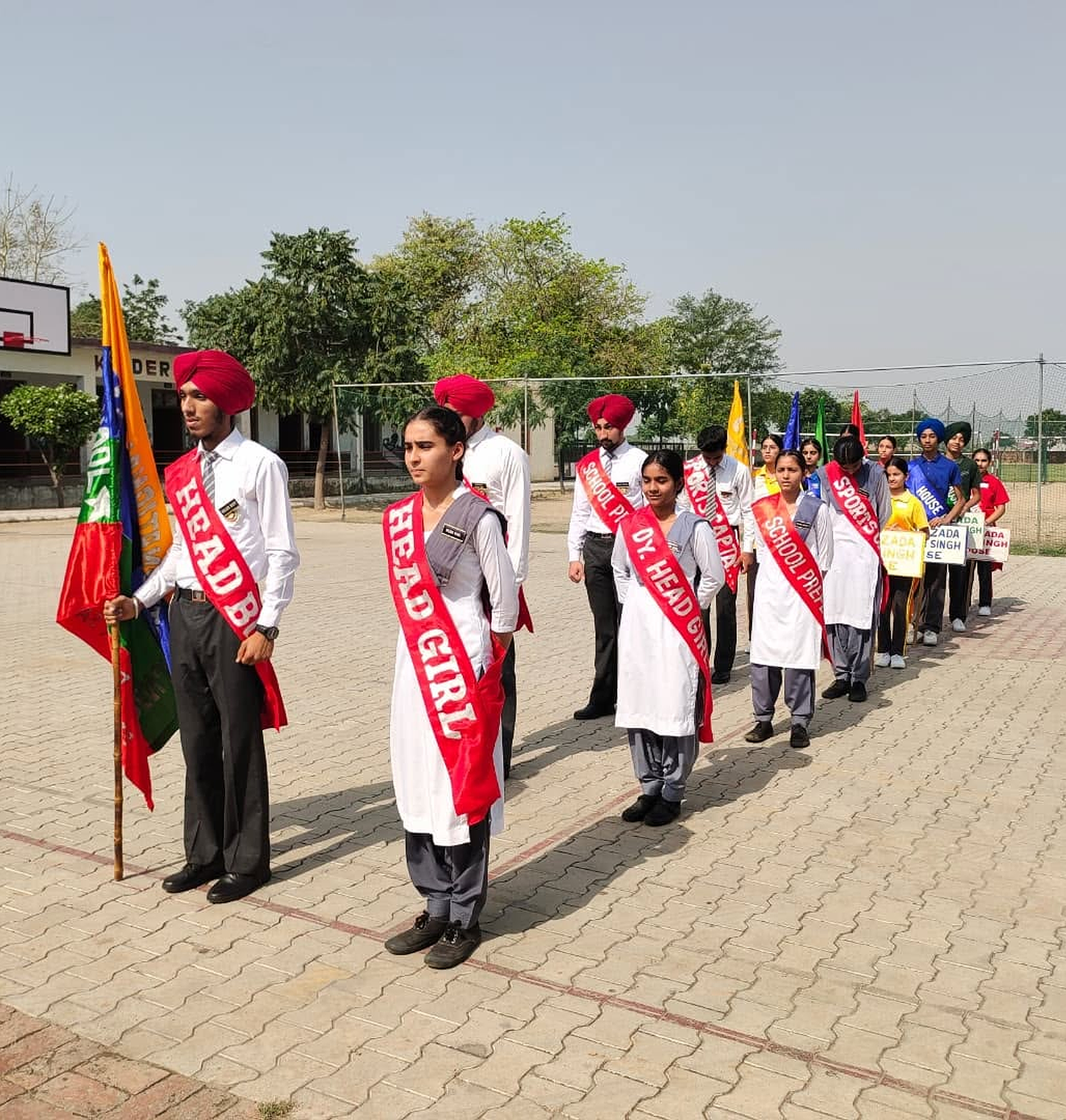 Council Leadership Parade in Pips Chamkaur Sahib
